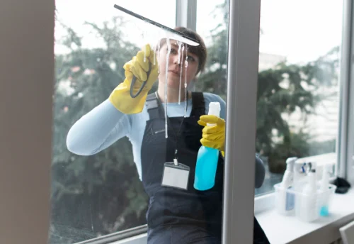 Nettoyage de vitres intérieures et extérieures à Villiers-le-Mahieu